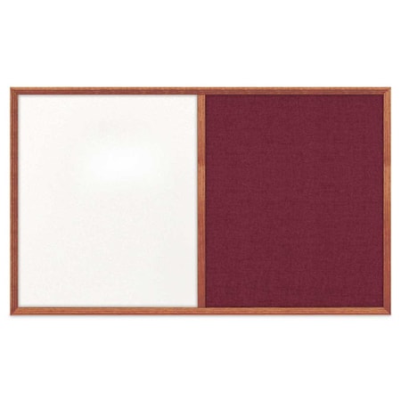 United Visual Products Slim Style Indoor Enclosed Corkboard, 18 UV501SCH-WHITE-SURF